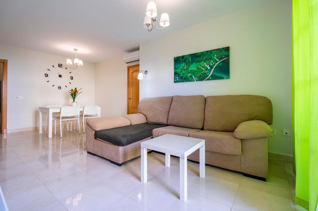 Playa Torrecilla Piscina Centro 2 Habitaciones Nerja Exteriör bild
