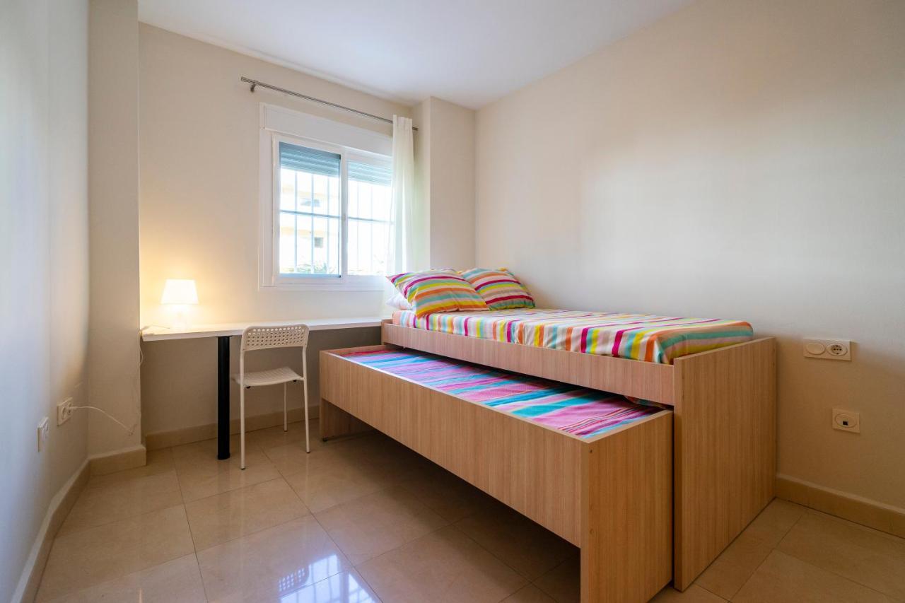 Playa Torrecilla Piscina Centro 2 Habitaciones Nerja Exteriör bild